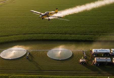 Aerial Application for Large-Scale Farms and Cooperative Models